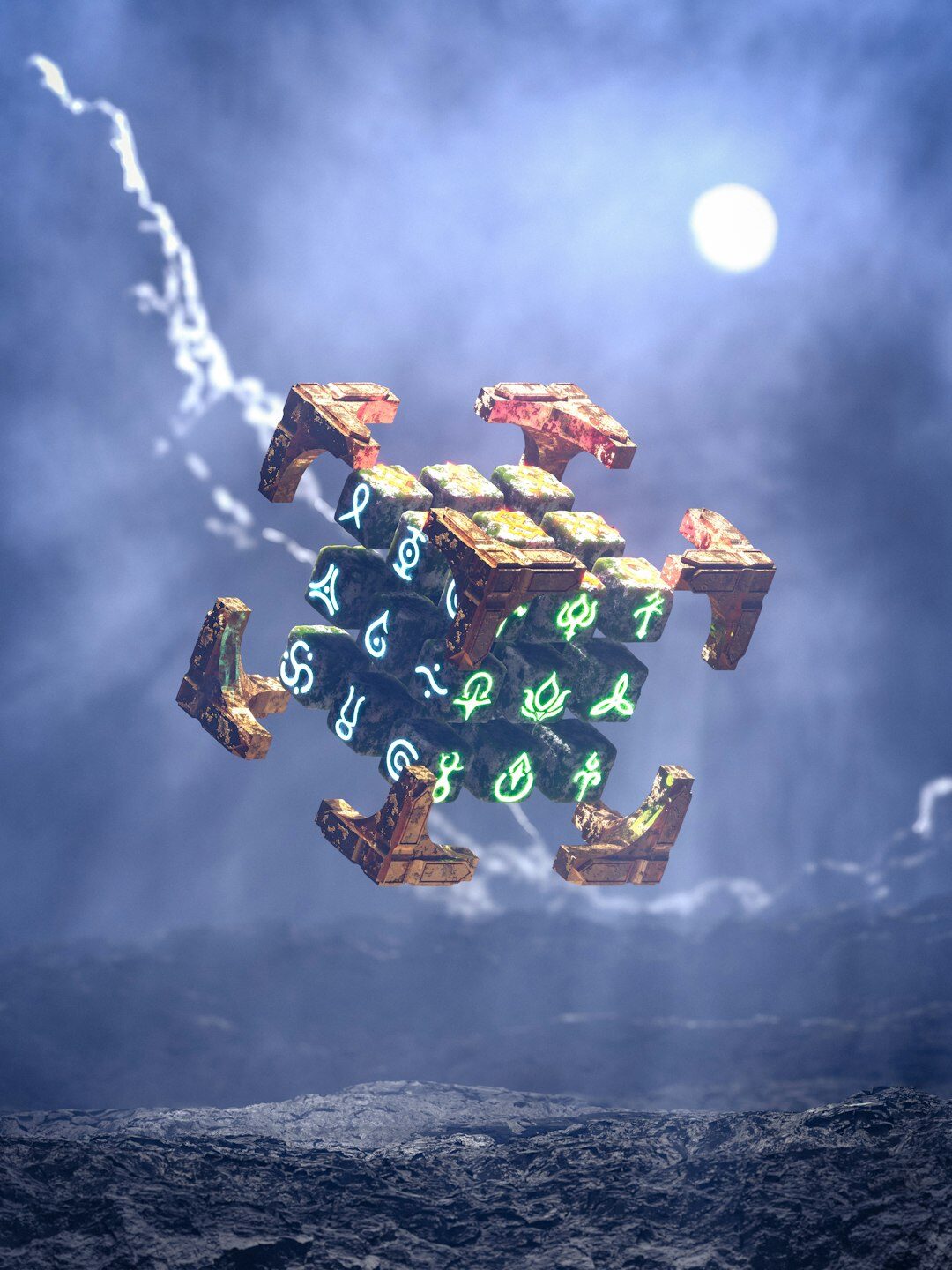 mysterious puzzle