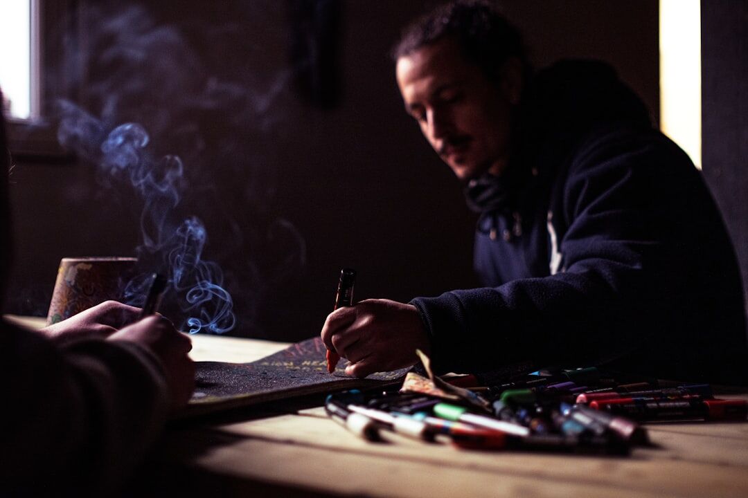 writer researching crime stories