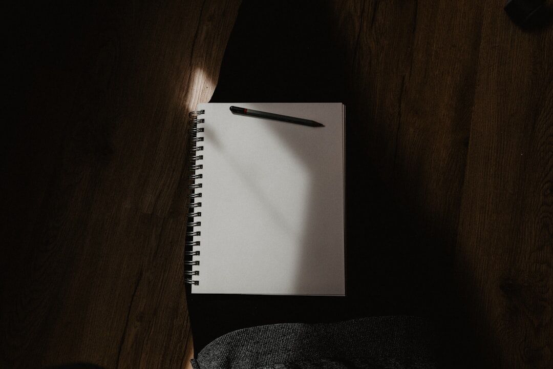 person writing thriller